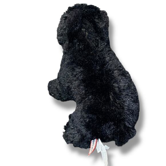 Douglas Plush Black Bear Cub Charcoal Stuffed Animal Cuddle Toy 3768 Nursery 10" - Picture 12 of 13